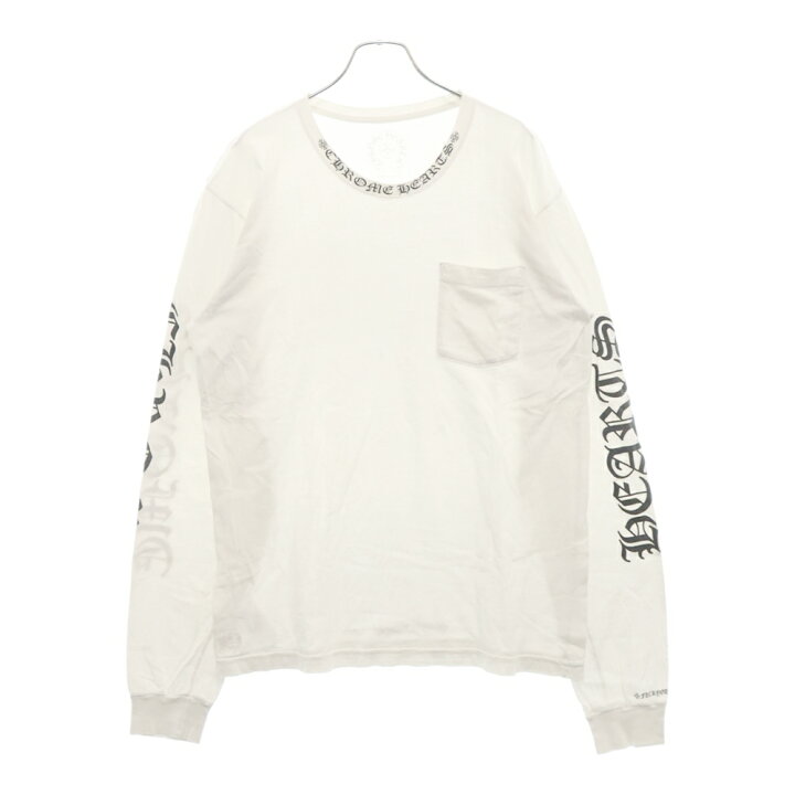 楽天市場】CHROME HEARTS(クロムハーツ) サイズ:L Neck Logo L/S Tee  