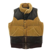 楽天市場】レザー ダウン ベスト 中古の通販