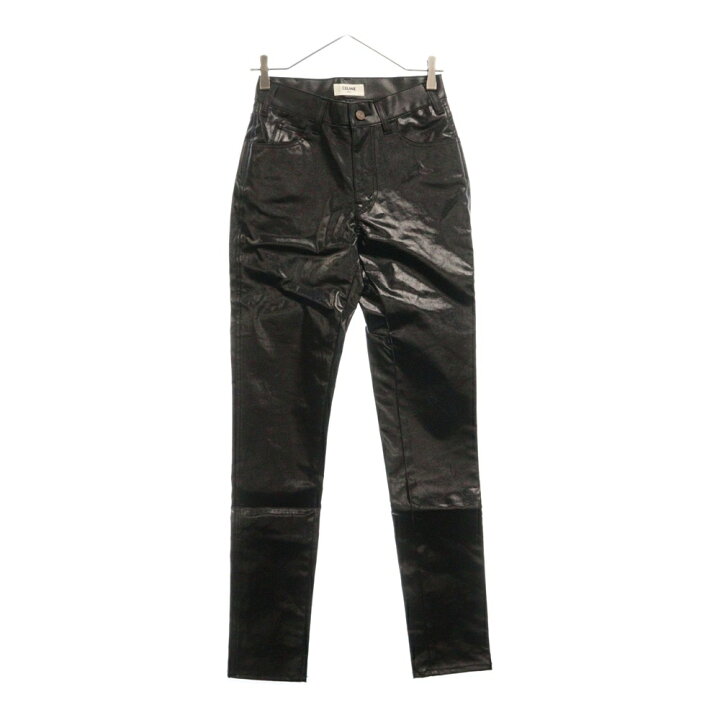 セリーヌ パンツ つくさ ロングパンツ ストレートパンツ 裾ジップ  