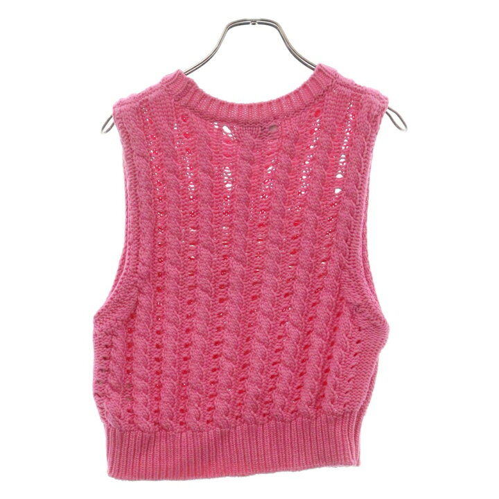 楽天市場】GANNI(ガニー) サイズ:XS Viscose Rope Cropped Vest ビス 