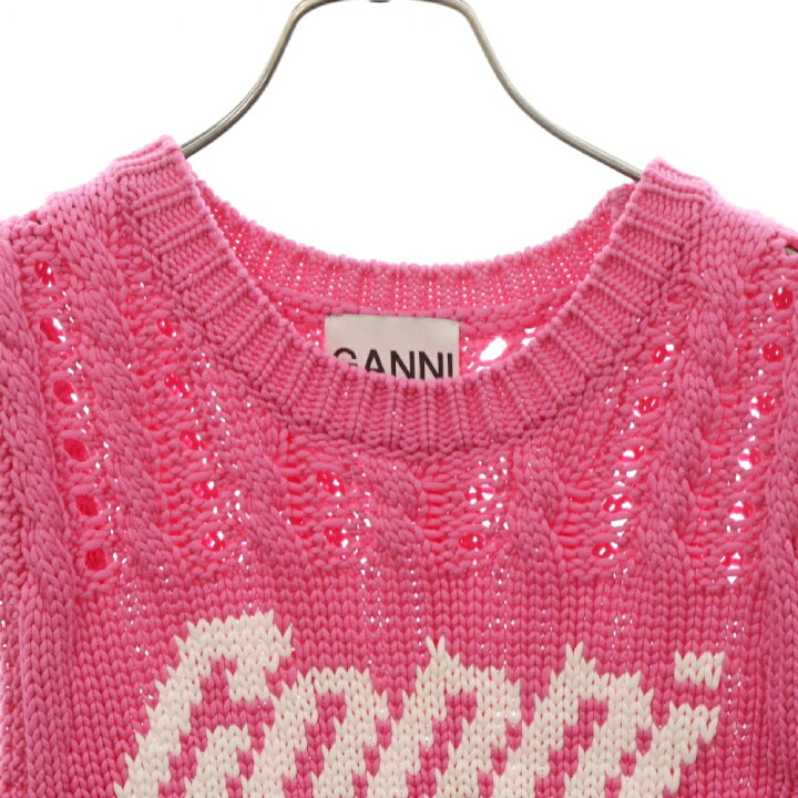 楽天市場】GANNI(ガニー) サイズ:XS Viscose Rope Cropped Vest ビス 