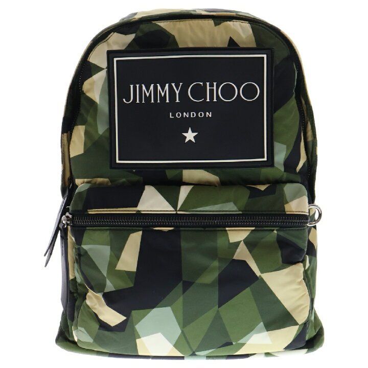 楽天市場】JIMMY CHOO(ジミーチュウ) WILMER CAMO PRINT NYLON ARMY 