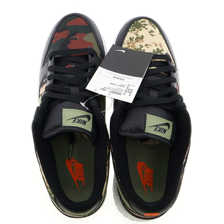 楽天市場】NIKE(ナイキ) サイズ:27.5cm DUNK LOW SE BLACK MULTI CAMO  