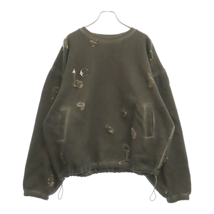 楽天市場】THUG CLUB(サグクラブ) サイズ:1 24AW DAMAGE CREWNECK 
