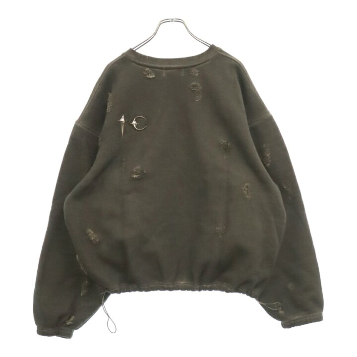 楽天市場】THUG CLUB(サグクラブ) サイズ:1 24AW DAMAGE CREWNECK 