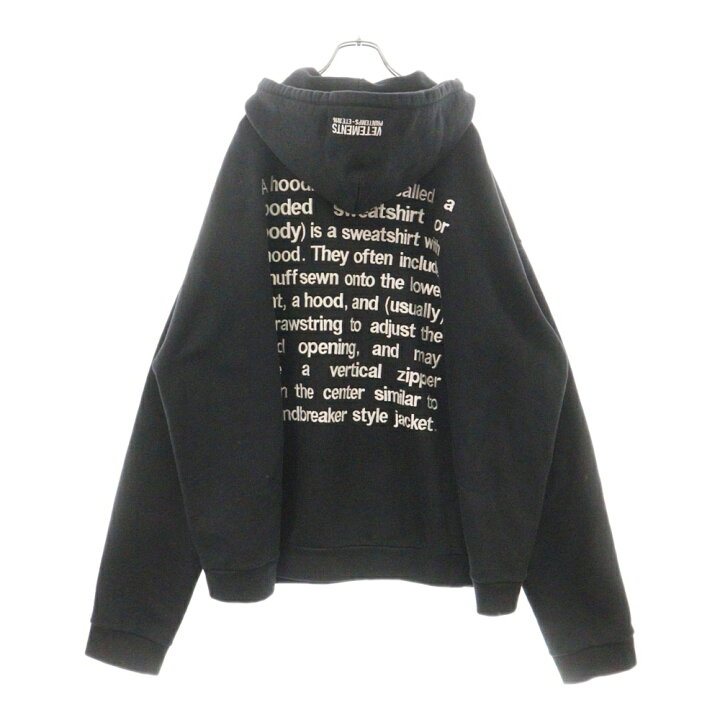 楽天市場】VETEMENTS(ヴェトモン) サイズ:S 16SS レタリング刺繍 