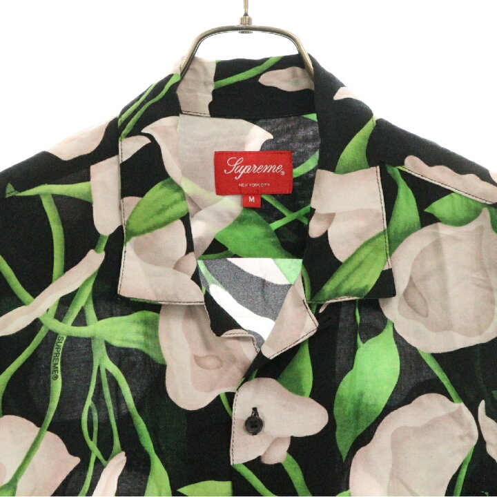 楽天市場】SUPREME(シュプリーム) サイズ:M 18SS Lily Rayon Shirt 