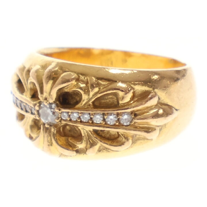 楽天市場】CHROME HEARTS(クロムハーツ) サイズ:21.0号 22K FLRL CRS 