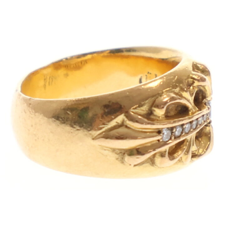 楽天市場】CHROME HEARTS(クロムハーツ) サイズ:21.0号 22K FLRL CRS  