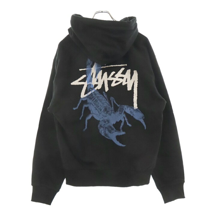 楽天市場】STUSSY(ステューシー) サイズ:M Scorpion Zip Hoodie  