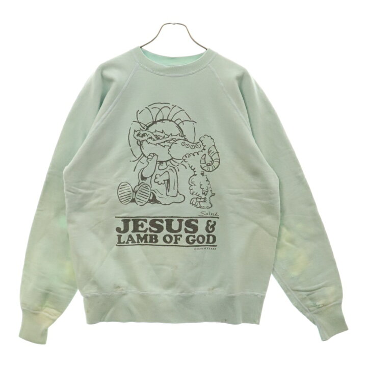 楽天市場】SAINT MICHAEL(セントマイケル) サイズ:L CRW N SWT JESUS  