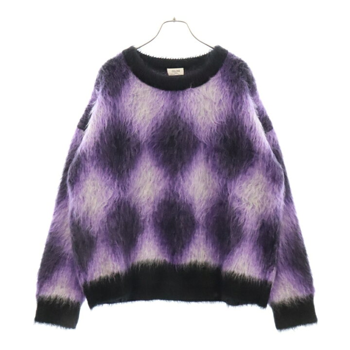 楽天市場】CELINE(セリーヌ) サイズ:XS 22AW Argyle Mohair Blend  