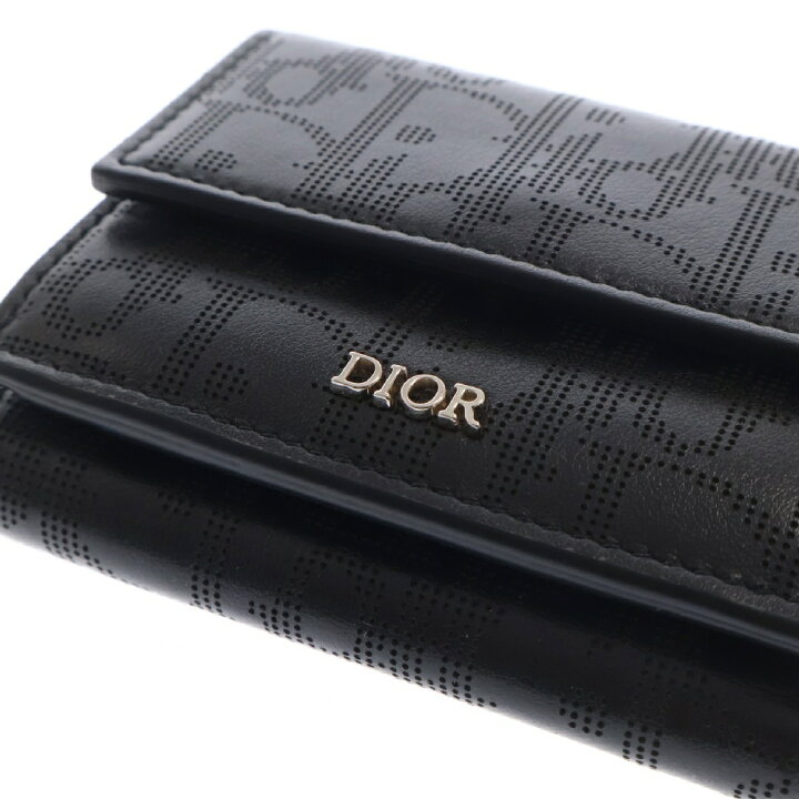 楽天市場】DIOR(ディオール) オブリーク ギャラクシー レザー三つ折り  