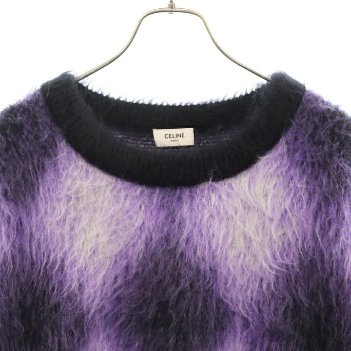 楽天市場】CELINE(セリーヌ) サイズ:XS 22AW Argyle Mohair Blend 