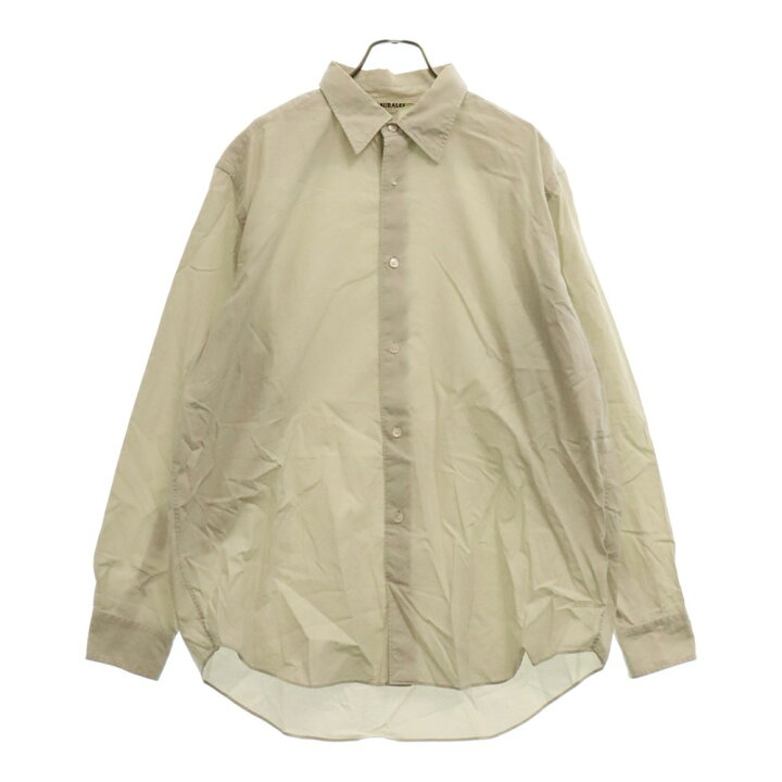 楽天市場】AURALEE(オーラリー) サイズ:4 WASHED FINX TWILL SHIRT 