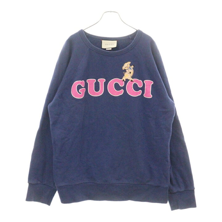 楽天市場】GUCCI(グッチ) サイズ:L エンブロイダリーデザインクルー 