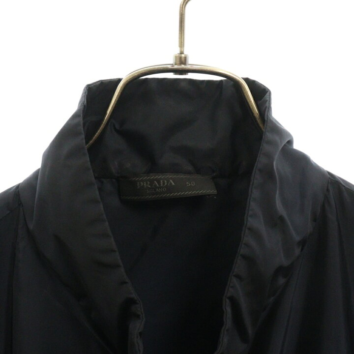楽天市場】PRADA(プラダ) サイズ:50 Knit switching nylon jacket 