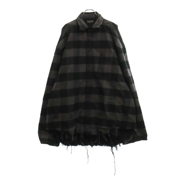 楽天市場】BALENCIAGA(バレンシアガ) サイズ:3 22SS Oversized Check 