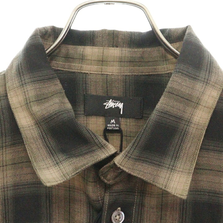 楽天市場】STUSSY(ステューシー) サイズ:M 23SS Mark Plaid Shirt 