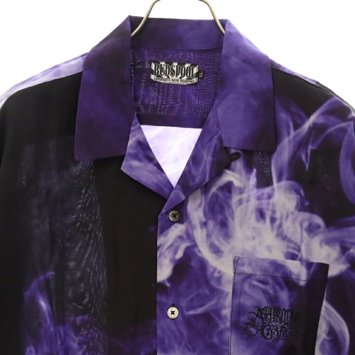 SMOKEPATTERN HAWAIIAN SHIRT 詰め BUDSPOOL XL