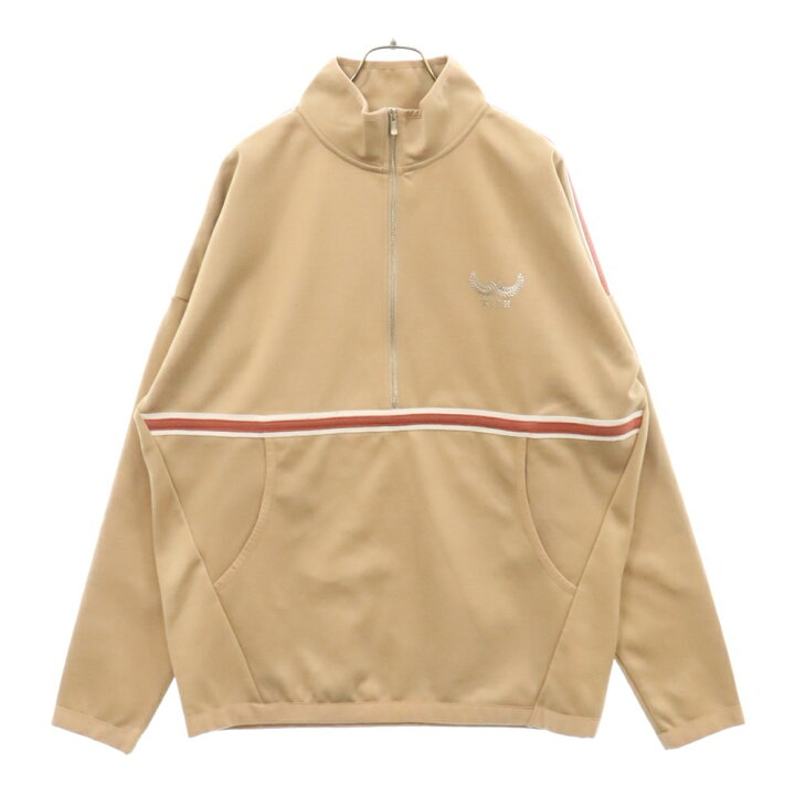 楽天市場】KITH(キス) サイズ:M HALF ZIP TRACK JACKET フロントロゴ 