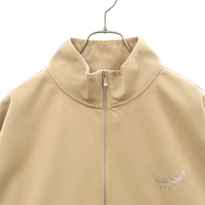 楽天市場】KITH(キス) サイズ:M HALF ZIP TRACK JACKET フロントロゴ 