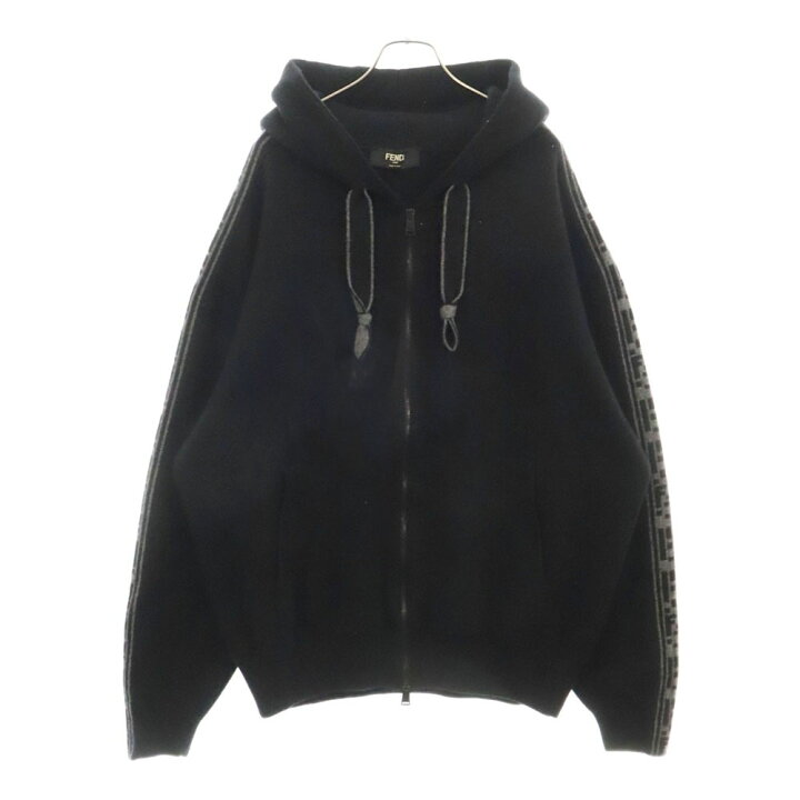 楽天市場】FENDI(フェンディ) サイズ:48 カシミヤ スリーブFFズッカ柄  