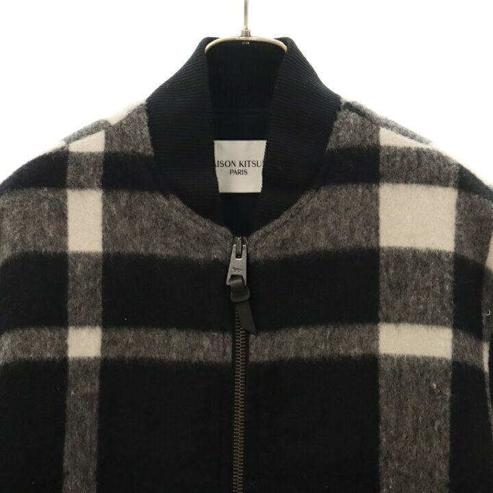 楽天市場】MAISON KITSUNE(メゾンキツネ) サイズ:S Wool Blend Bomber 