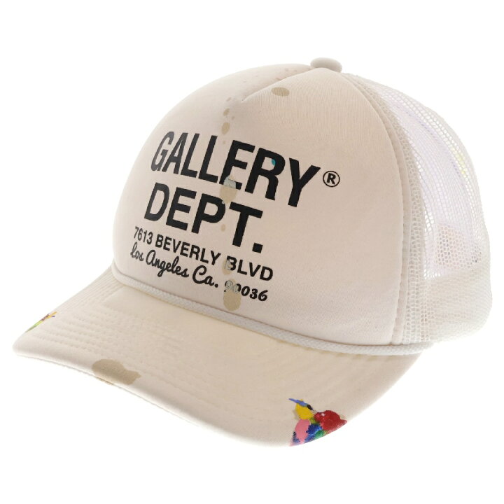 楽天市場】GALLERY DEPT.(ギャラリーデプト) WORKSHOPCAPWHITE 