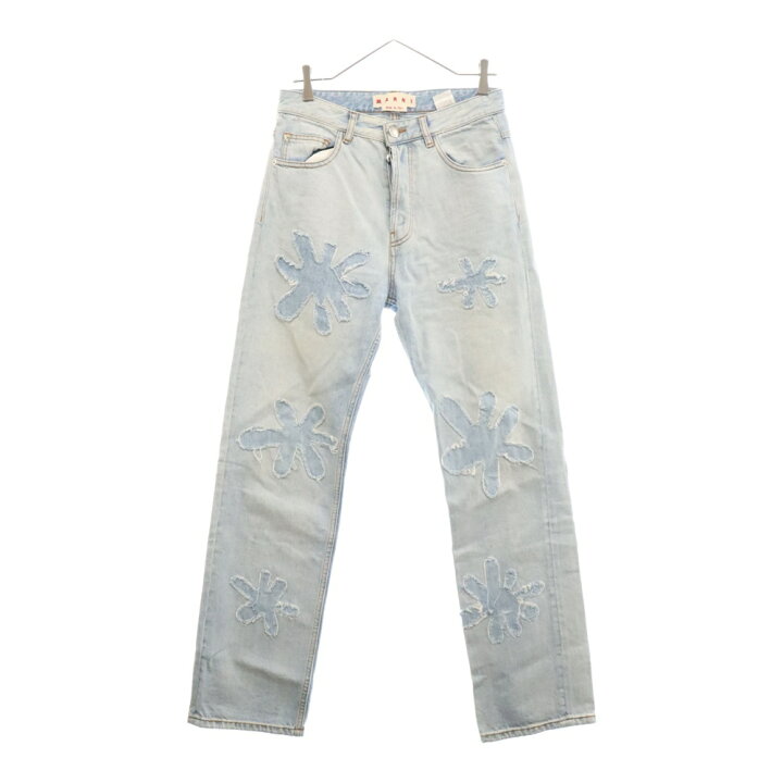 楽天市場】MARNI(マルニ) サイズ:29 22SS フラワーパッチ ストレート  