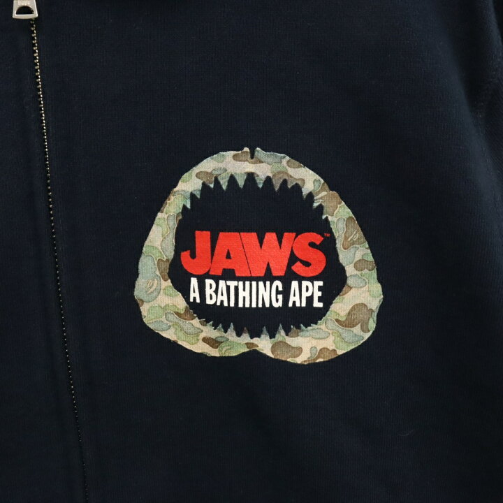 楽天市場】A BATHING APE(アベイシングエイプ) サイズ:M ×JAWS SHARK 