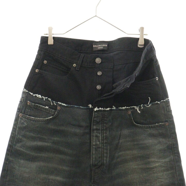 楽天市場】BALENCIAGA(バレンシアガ) サイズ:XS 24AW Cut Up Baggy 