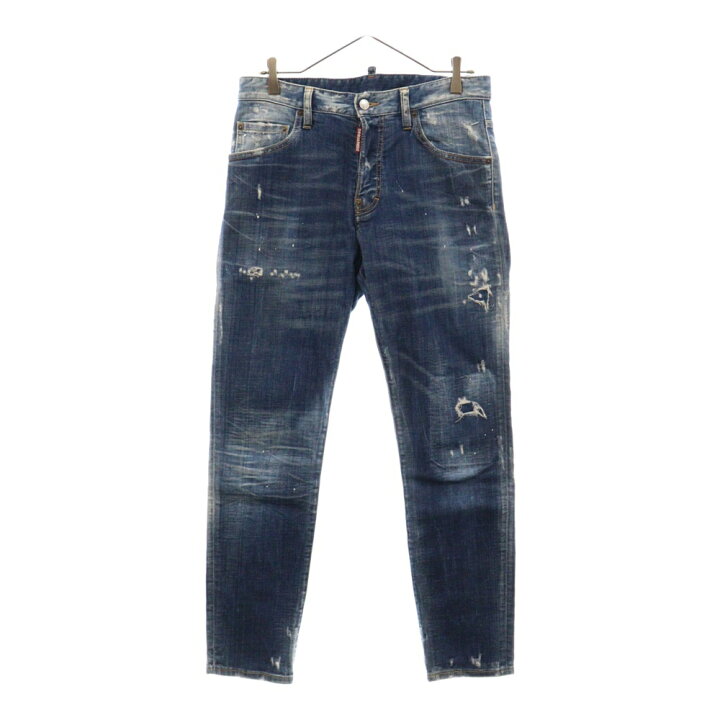 楽天市場】DSQUARED2(ディースクエアード) サイズ:46 19AW SKATER JEAN  