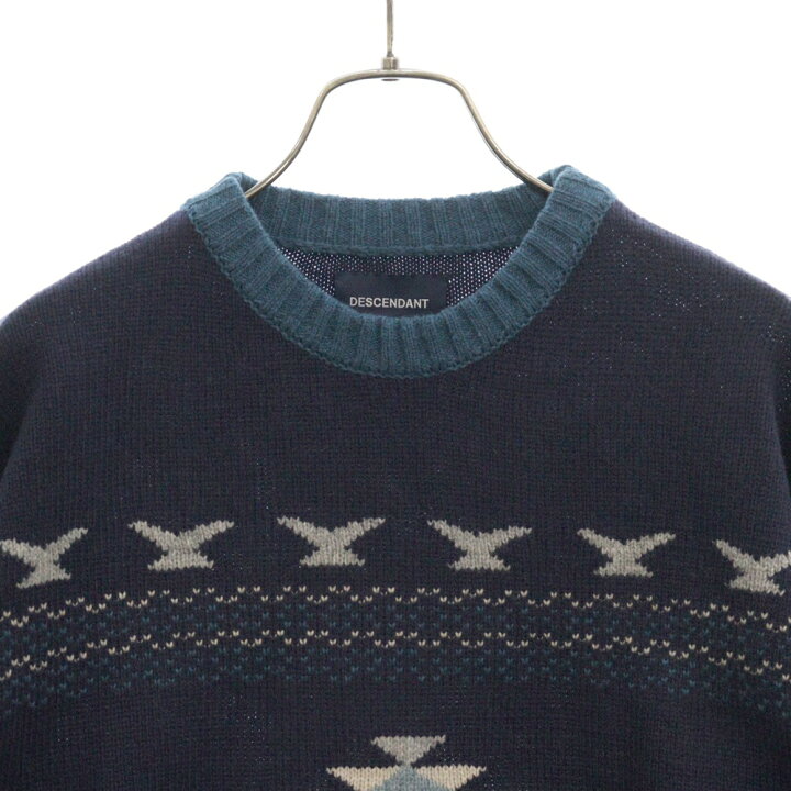 楽天市場】DESCENDANT(ディセンダント) サイズ:1 24AW MORAY CREW NECK  