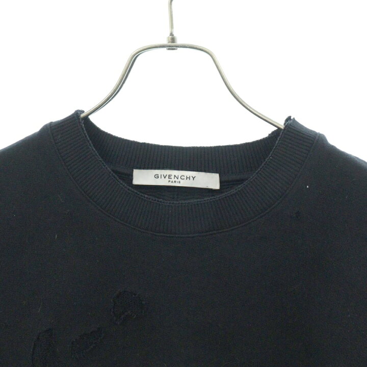 楽天市場】GIVENCHY(ジバンシィ) サイズ:XS デストロイ加工 ロゴ 