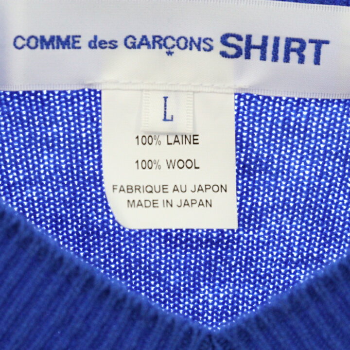 楽天市場】COMME des GARCONS SHIRT(コムデギャルソンシャツ) サイズ:L 