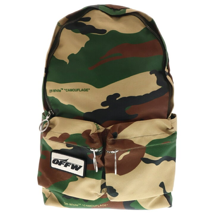 OFF-WHITE オフホワイト OMNB003F17580079 Diag Camo Backpack 