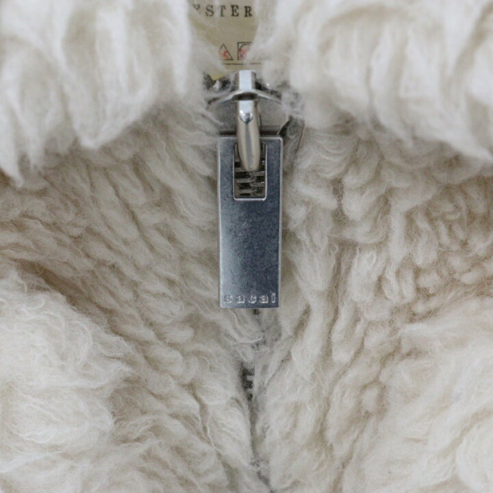 楽天市場】Sacai(サカイ) サイズ:1 23AW Faux Shearling Blouson  