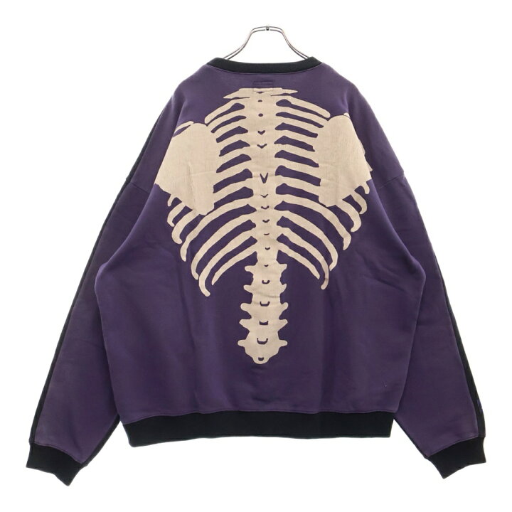 楽天市場】KAPITAL(キャピタル) サイズ:F Bone Crew Neck Sweat 2TONE  