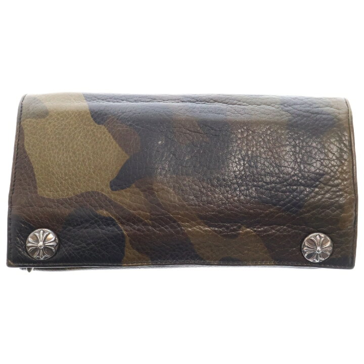 楽天市場】CHROME HEARTS(クロムハーツ) LONG WALLET グリーシー 