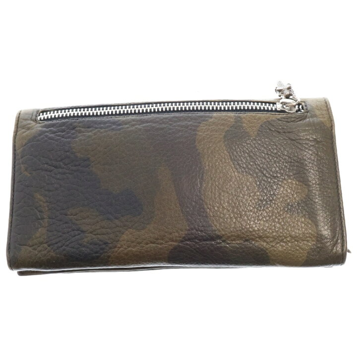 楽天市場】CHROME HEARTS(クロムハーツ) LONG WALLET グリーシー 