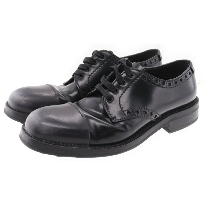 楽天市場】PRADA(プラダ) サイズ:8 ウィングチップ レースアップ 