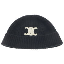 楽天市場】セリーヌ ニット帽 ブラックの通販 