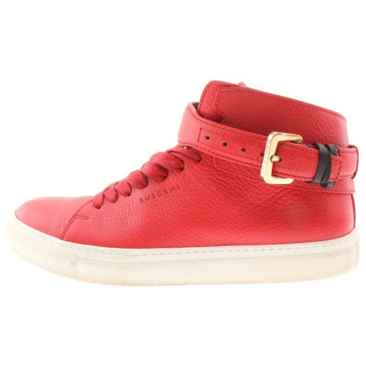 楽天市場】BUSCEMI(ブシェミ) サイズ:40 leather sneakers ハイカット 