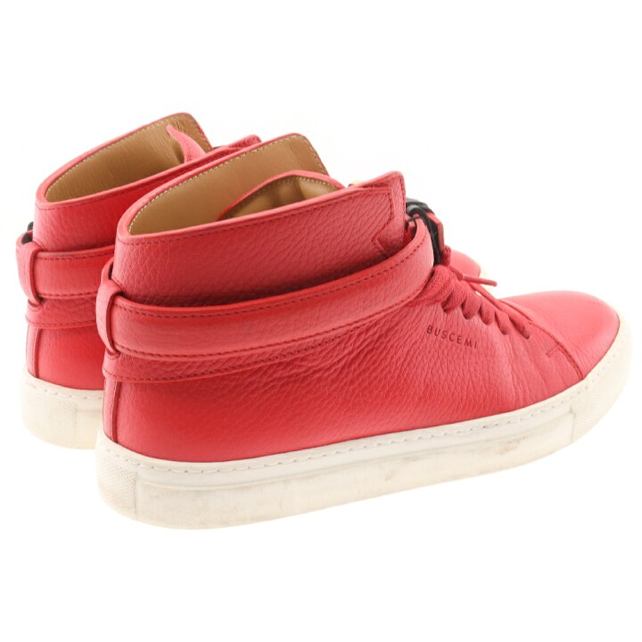 楽天市場】BUSCEMI(ブシェミ) サイズ:40 leather sneakers ハイカット 