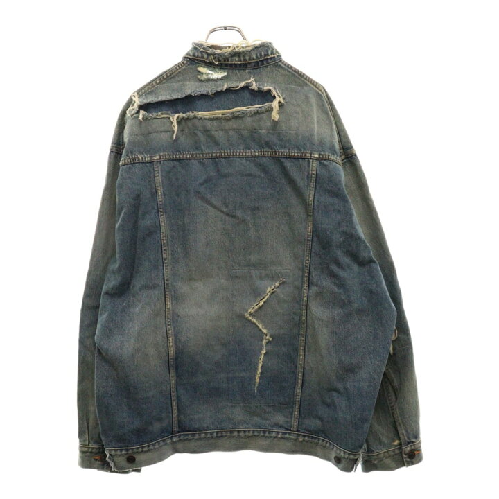 楽天市場】BALENCIAGA(バレンシアガ) サイズ:2 23SS PATCHED DESTROYED 