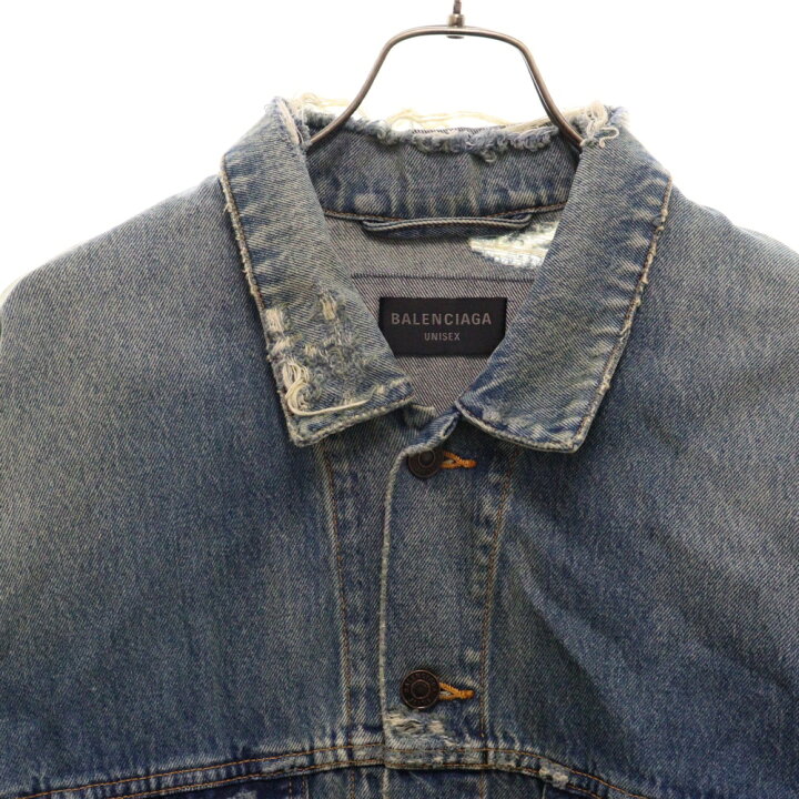 楽天市場】BALENCIAGA(バレンシアガ) サイズ:2 23SS PATCHED DESTROYED 