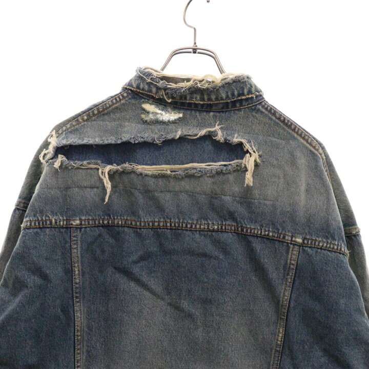 楽天市場】BALENCIAGA(バレンシアガ) サイズ:2 23SS PATCHED DESTROYED 