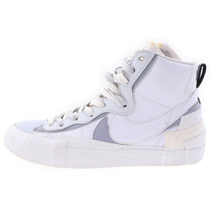 楽天市場】NIKE(ナイキ) サイズ:27.0cm ×SACAI BLAZER MID WHITE/WOLF 