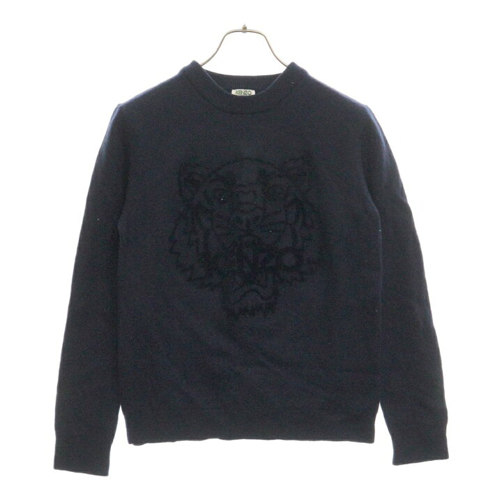 楽天市場】KENZO(ケンゾー) サイズ:M タイガーロゴ クルーネックニット 